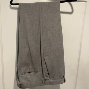 J Crew Crosby Gray Slacks 34x34